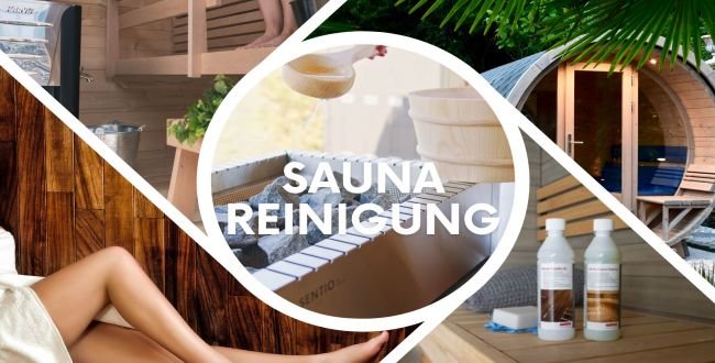 Sauna Reinigung leicht gemacht  - Saunareinigung leicht gemacht ✔