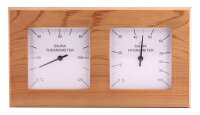 Thermo-Hygrometer quadrat, geteilt