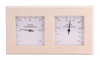 Thermo-Hygrometer quadrat, geteilt