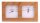 Thermo-Hygrometer quadrat, geteilt