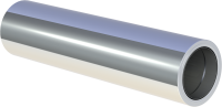 Längenelement 1000 mm mit integr. Wandfutter