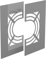 Deckenblende für Hinterlüftung