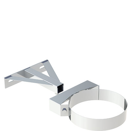 Wand- und Kopfteil für Wandhalter D150
