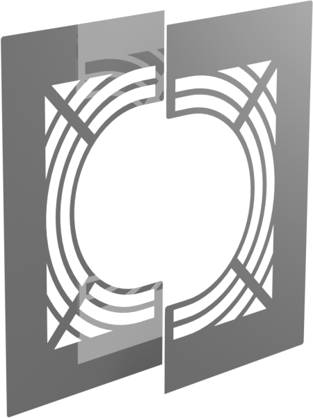 Deckenblende für Hinterlüftung