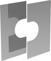 Wand-/ Deckenblende