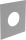 Deckenblende 0-65°, einteilig in VA D250