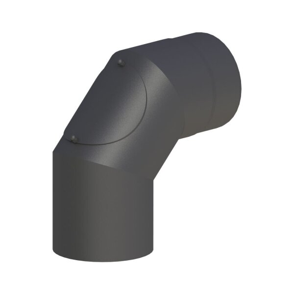 FERRO Winkel 90 Grad Ø 130 mm mit Tür