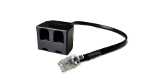 Y-Adapter, 4-polig (2x Buchse - 1x 0,2 m Kabel mit Stecker)