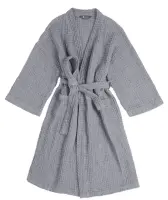 Luhta Bademantel Middle grey