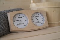 Thermo-Hygrometer geschwungenes Gehäuse