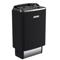 Harvia Top Steel Elektro-Saunaofen 4,5–9 kW, schwarz