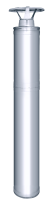 Edelstahlschornstein WHP1500 Silber (mit Zubehörsatz)