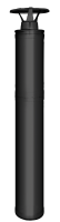 Edelstahlschornstein WHP1500M Schwarz (mit Zubehörsatz)