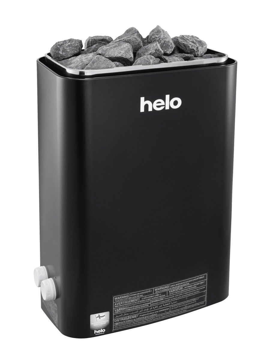 Helo Saunaofen Vienna 60 STS, 6 kW, schwarz