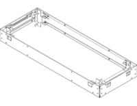 sentiotec CONCEPT R mini combi Halterung für Holzreling
